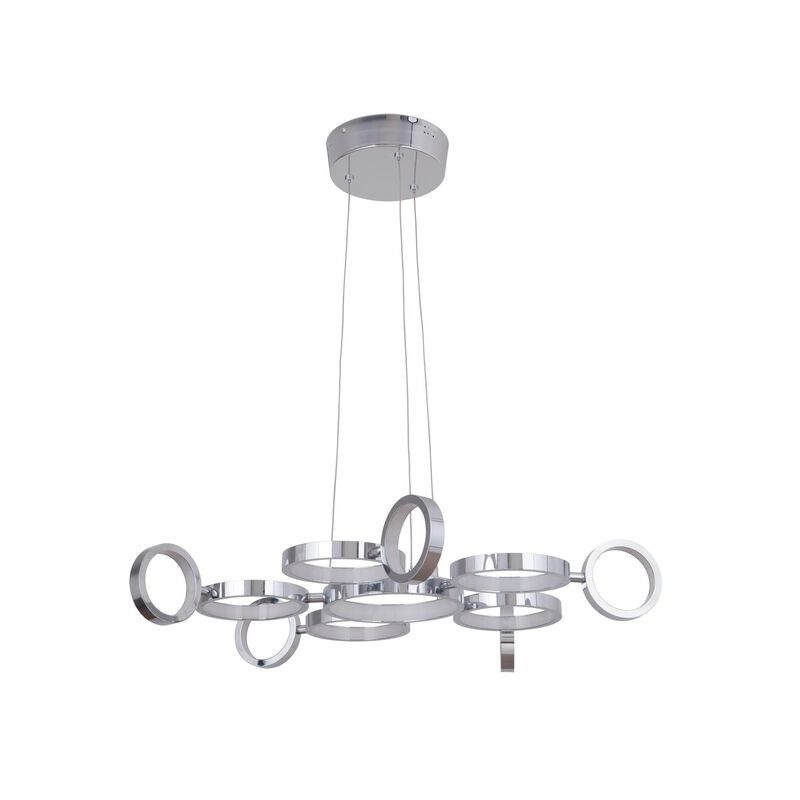 Mira 27 Inch 11 Light LED Chandelier by Craftmade